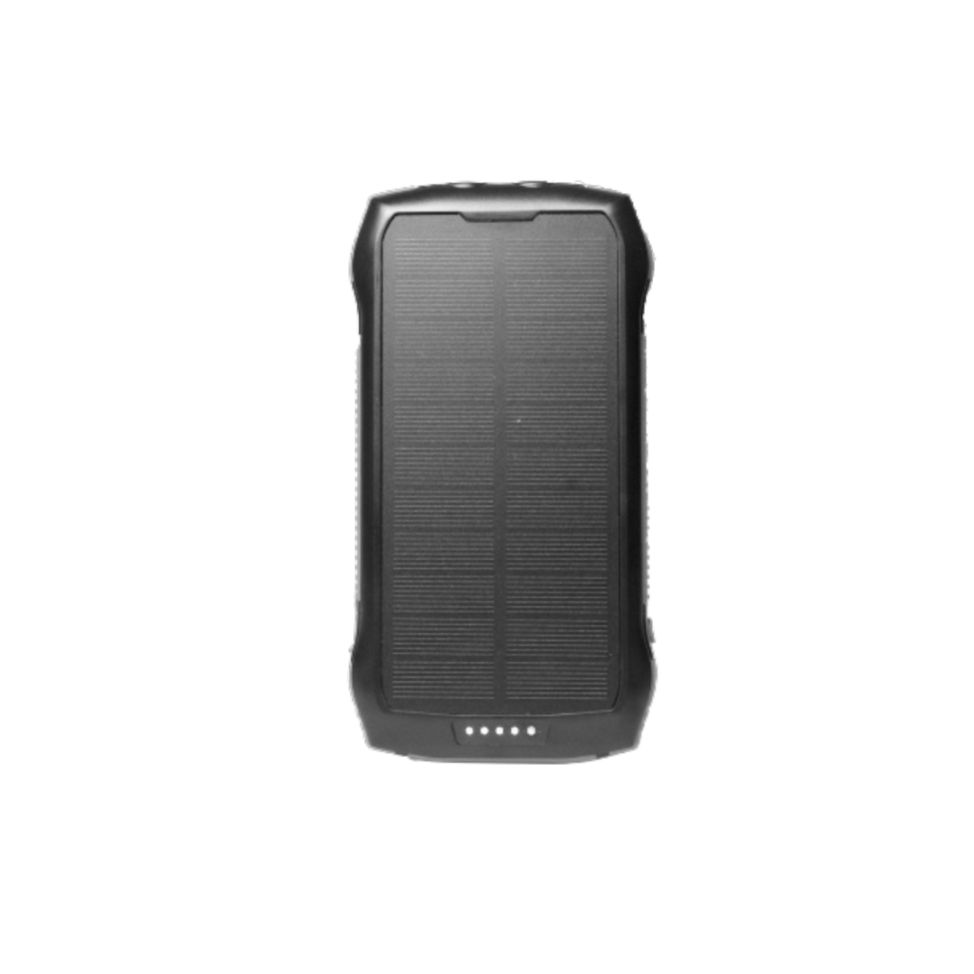 Solar Powerbank Met 33500 mAh